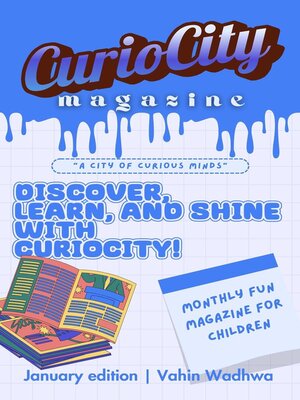 cover image of Curiocity Magazine a City of Curious Minds
